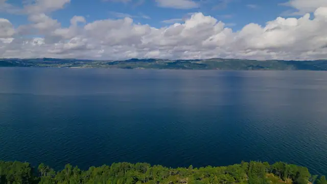 Nydelig utsikt over trondheimsfjorden.