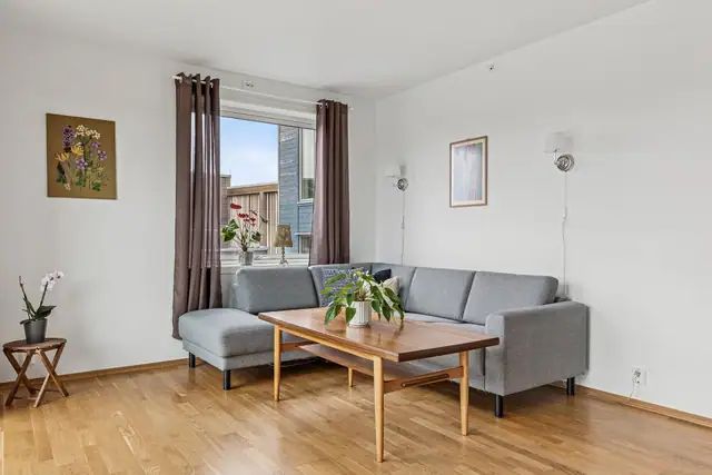 Lys og arealeffektiv leilighet