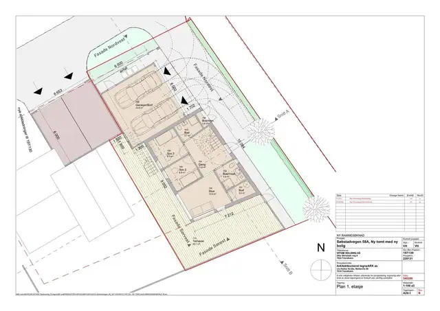 Planskisse - Søbstadvegen 58A 1 etg.