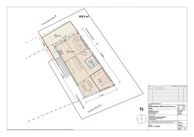 Planskisse - Søbstadvegen 58A 2 etg.