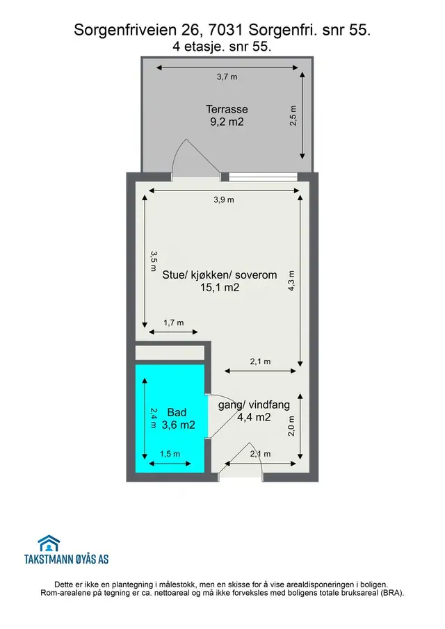 Plantegning | Sorgenfriveien 26