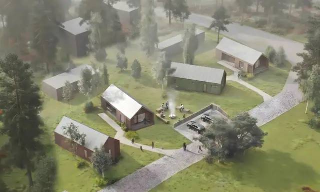 Prosjektets plassering på tomten legger til rette for et sosialt og inkluderende bomiljø med private uteområder, felles møteplasser og nærhet til naturen. Boligene er organisert rundt et felles tun som skal bidra til trivsel og fellesskap.