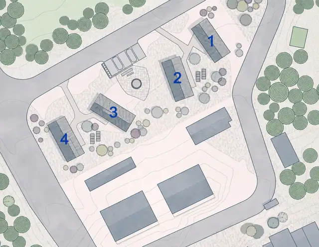Alle enheter i dette byggetrinnet.