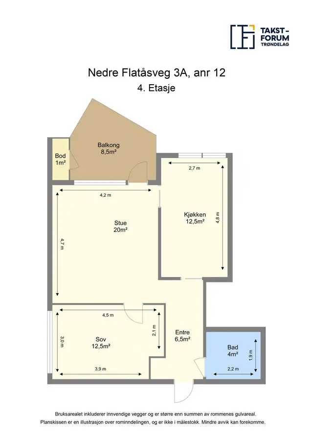 Nedre Flatåsveg 3 A — bilde 4