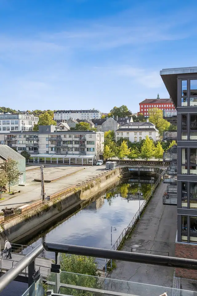 Enda et bilde av utsikten bare for å understreke at det er veldig gode utsiktsforhold her.